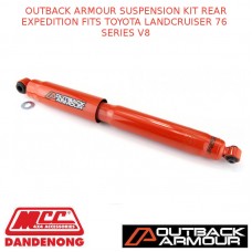 OUTBACK ARMOUR SUSPENSION KIT REAR EXPD FITS TOYOTA LANDCRUISER 76 SERIES V8